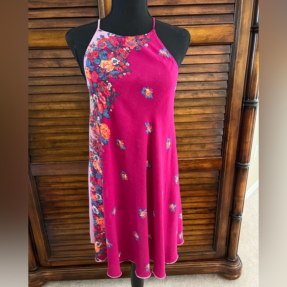 🌺NWT🌺 FREE PEOPLE Ladies Cinch Tie Back Dress Sz XS-TP - Picture 1 of 6